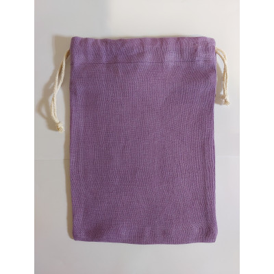 Purple Drawstring Gift Bag